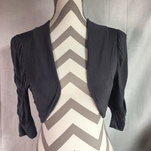 Iris Basic Gray lightweight coverup